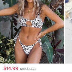 Dalmatian Cut Out Bikini